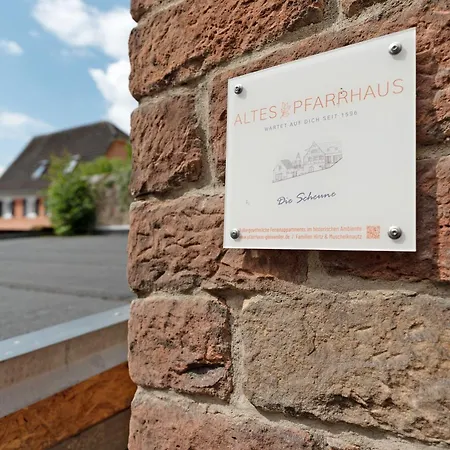 Alte Pfarrhaus - Scheune * Gleisweiler